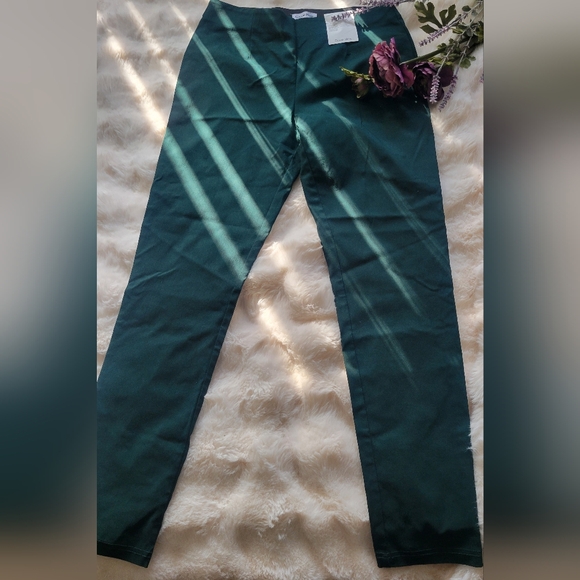 Calvin Klein Teal Green Trousers - Picture 7 of 7